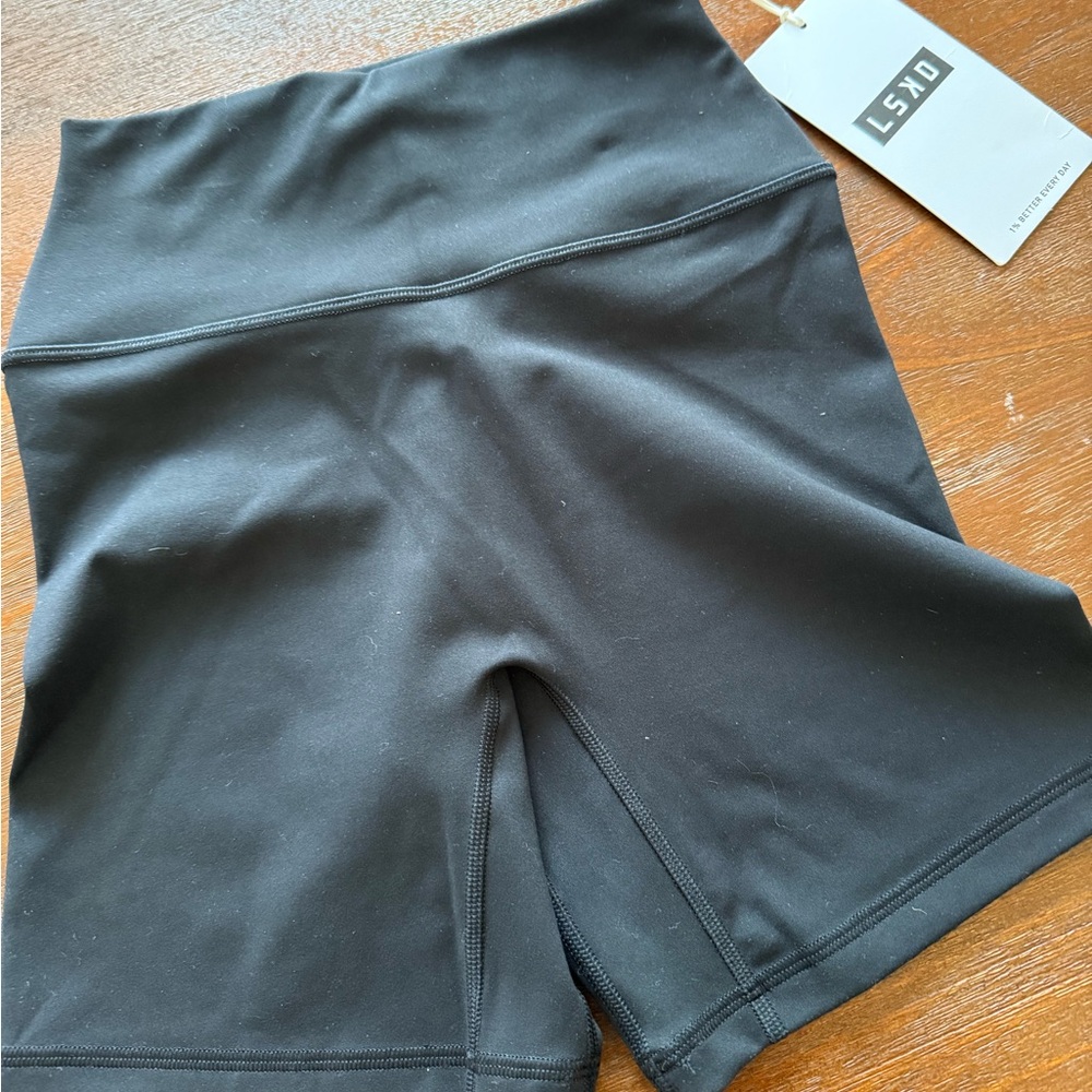 LSKD Black Athletic Shorts - Picture 2 of 2
